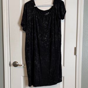 Torrid Black Asymmetrical Dress